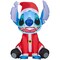 3' Gemmy Airblown Disney's Stitch in Santa Suit Christmas Yard Decoration 880408